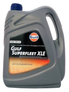 Моторное масло GULF Superfleet XLE SAE 10w40, 4л